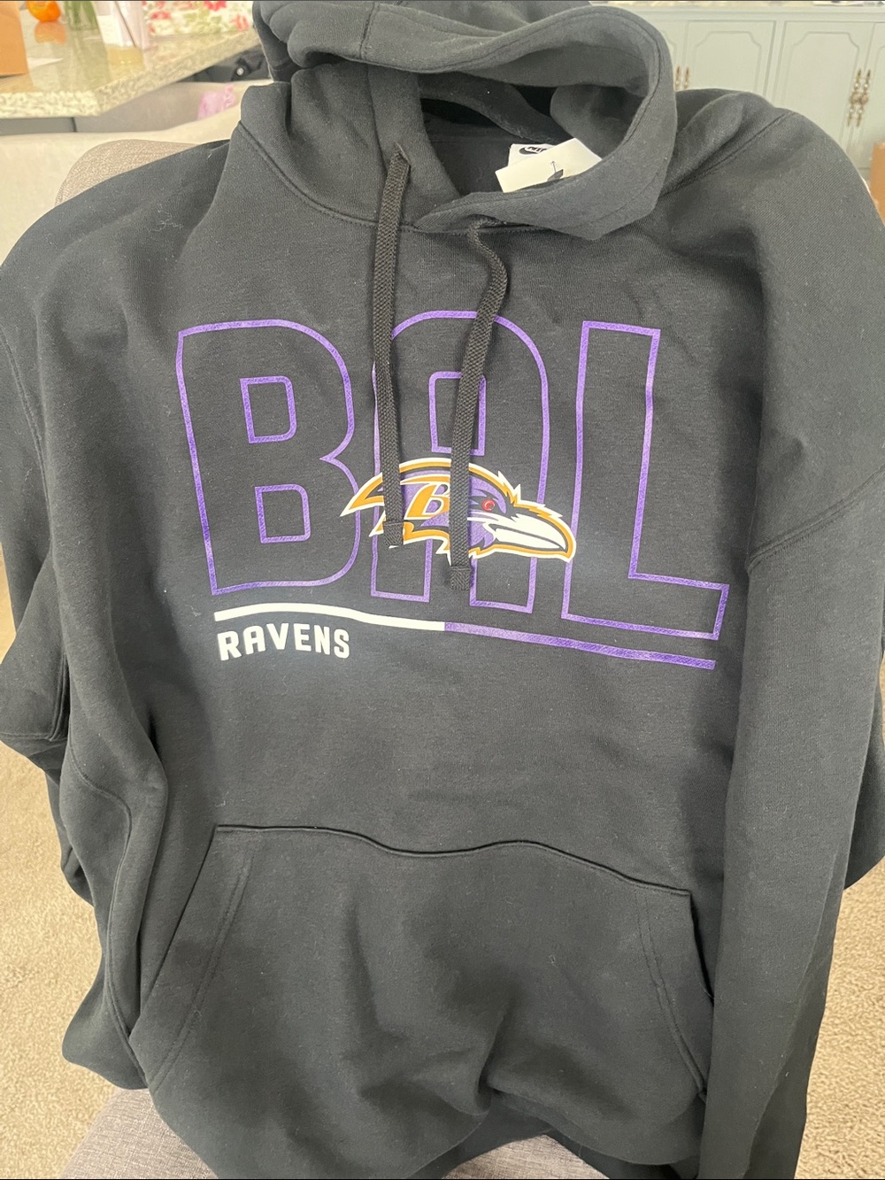Nike Ravens Black Hoodie